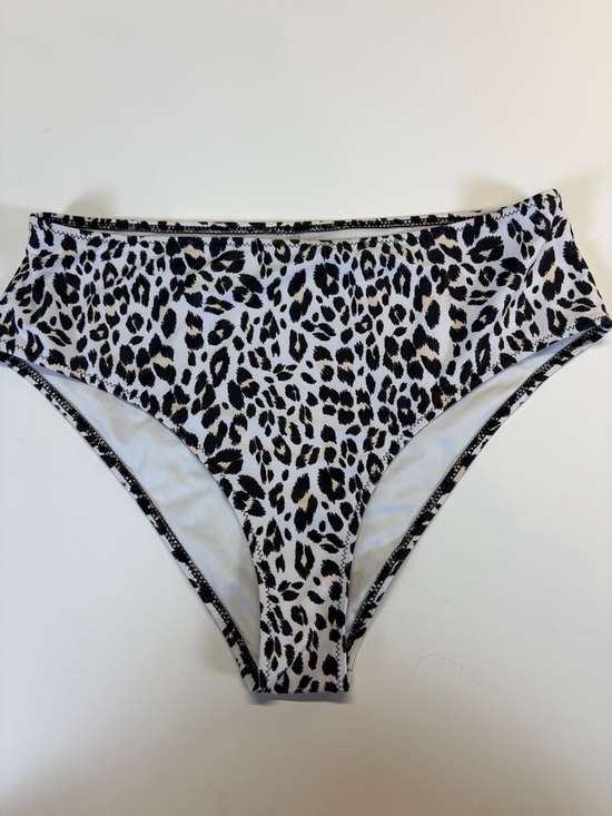 Beachsissi Other - Beachsissi Leopard Bikini Bottoms XL High Rise Animal Print Swim